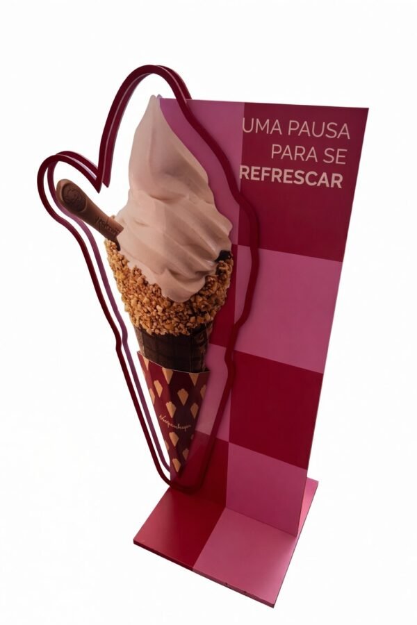 Totem de solo Sorvete